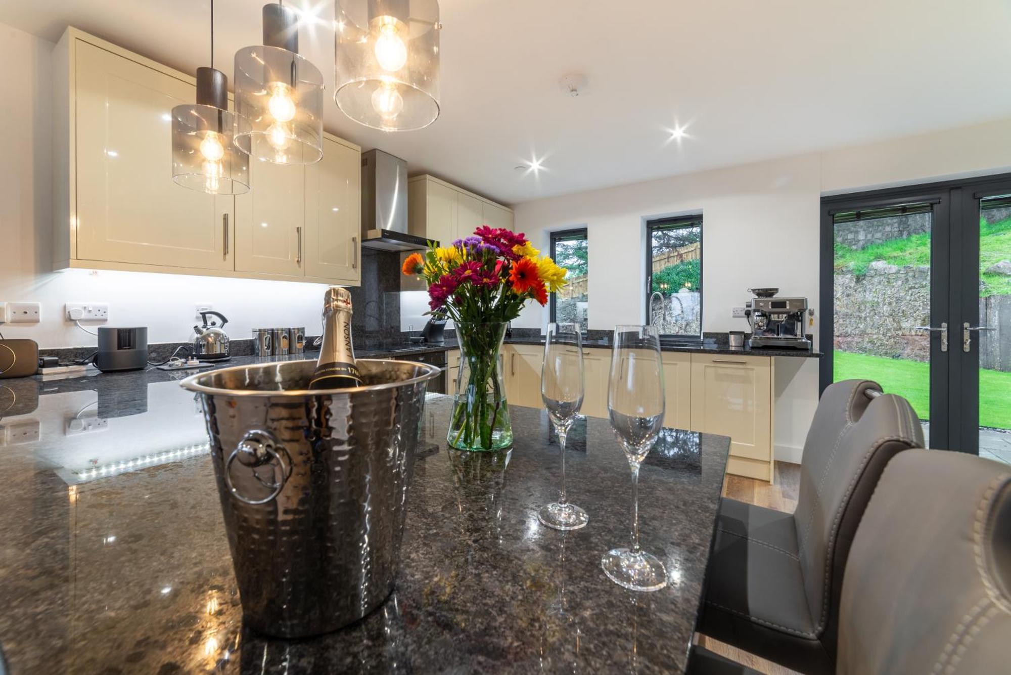 Hébergement de vacances Gardd Y Llys Luxurious Family Retreat With Amazing Views Rhôs-on-Sea